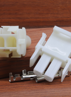 电线连接器接插件对接线端子2P接线端子电梯接头货梯接线器6358