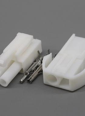 EL连接器小田宫头接插件2位对插接线端子2P电线接头公母对接接头