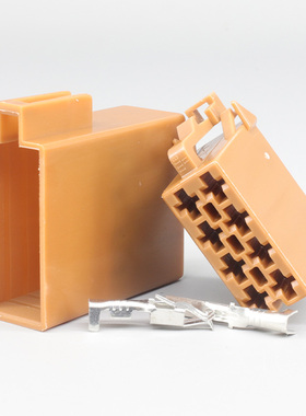 大众 帕沙特 宝来汽车音响 CD尾线音响 连接器 接插件 16孔公接头