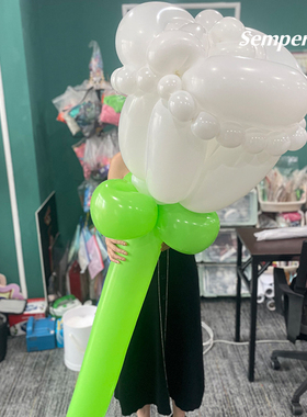 哥伦比亚进口660魔术长条气球玫瑰花编织 哥球 Sempertex  1根