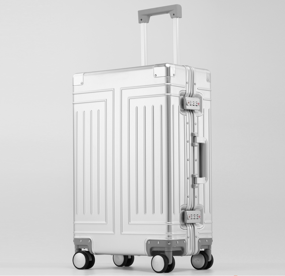 拉杆箱行李箱全铝镁合金登机旅行箱工厂托运女结实耐用铝框箱男女