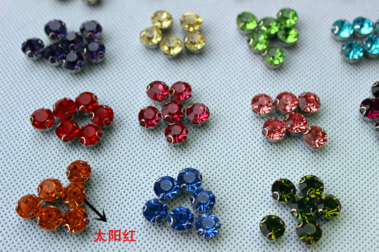 新款爪钻手缝diy帽子演出服图片