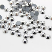 精品烫钻矿银色服装 用钻鞋 子包包贴钻仿奥钻带胶高亮度水晶玻璃钻