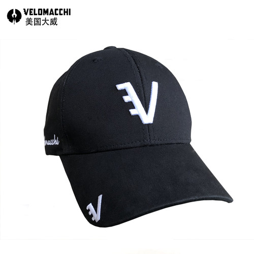 velomacchi弯檐平沿赛车帽