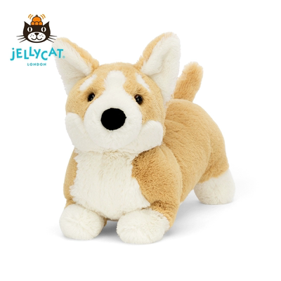 英国Jellycat贝蒂柯基犬毛绒玩具安抚玩偶儿童公仔娃娃送生日礼物