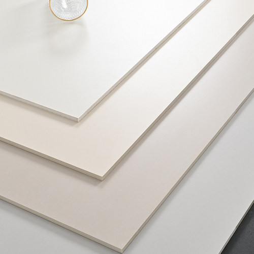 高品质天鹅绒柔光奶油色白胚瓷砖