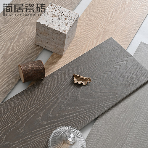 3D精雕原木色古橡木全瓷木纹砖瓷砖客厅卧室地砖地板砖200*1200