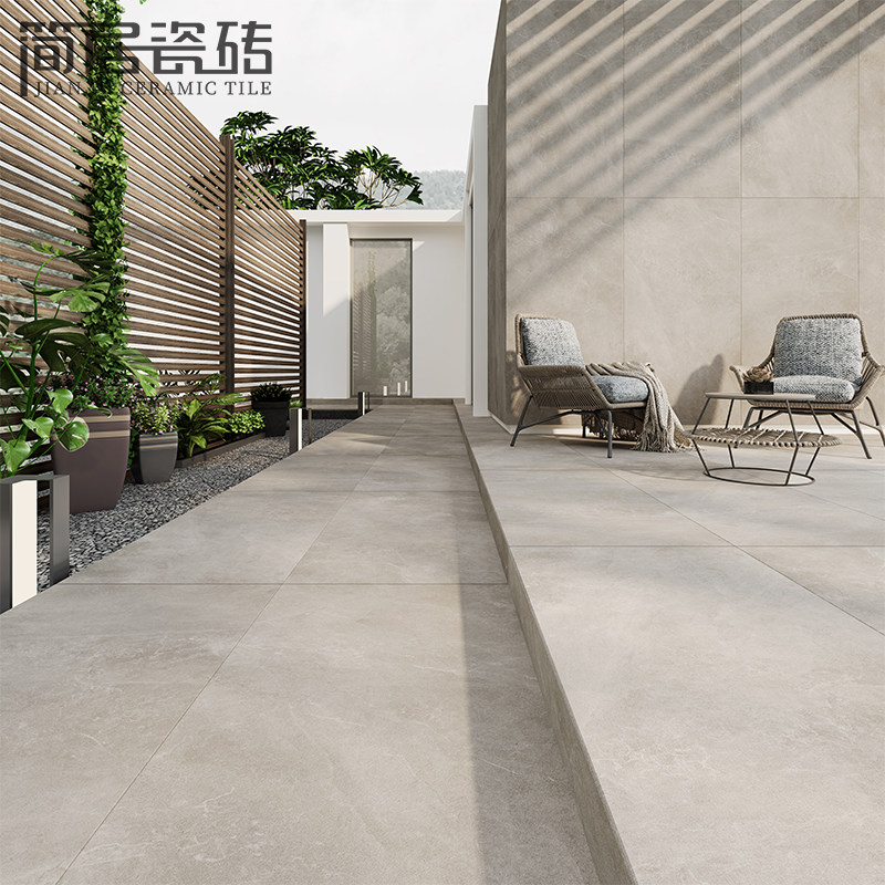 18厚板可走车庭院干粒防滑石英砖