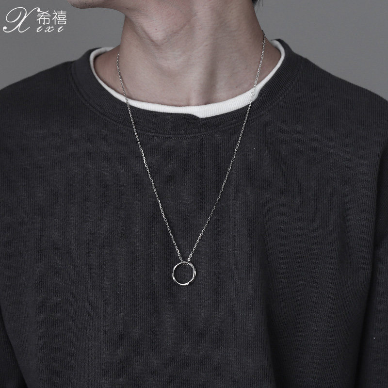 S925银男款代写贺卡免费刻字