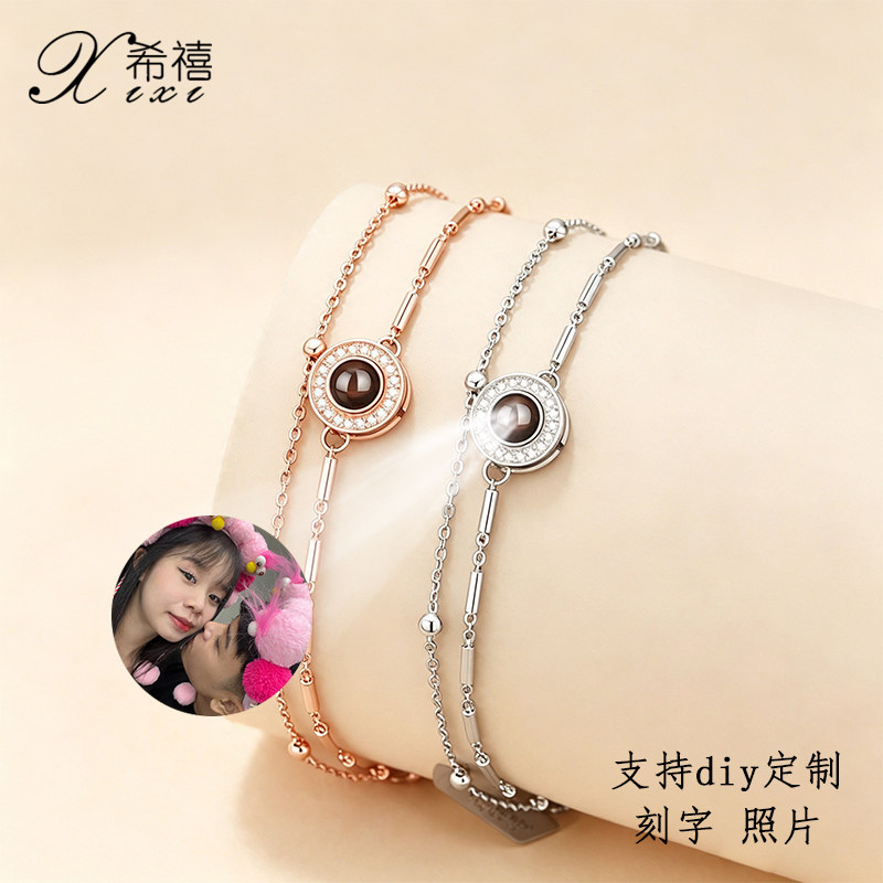 圆满手链轻奢小众设计双层手链女