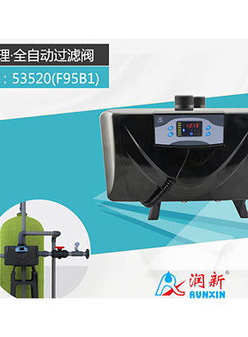 全自动过滤阀53520(F95B1) 53620(F95B3)润新控制阀20吨产水量阀