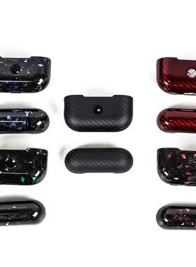 适用苹果AirPods Pro2耳机壳Air Pods3/4保护套真碳纤维锻造蓝牙耳机轻薄高档硬壳