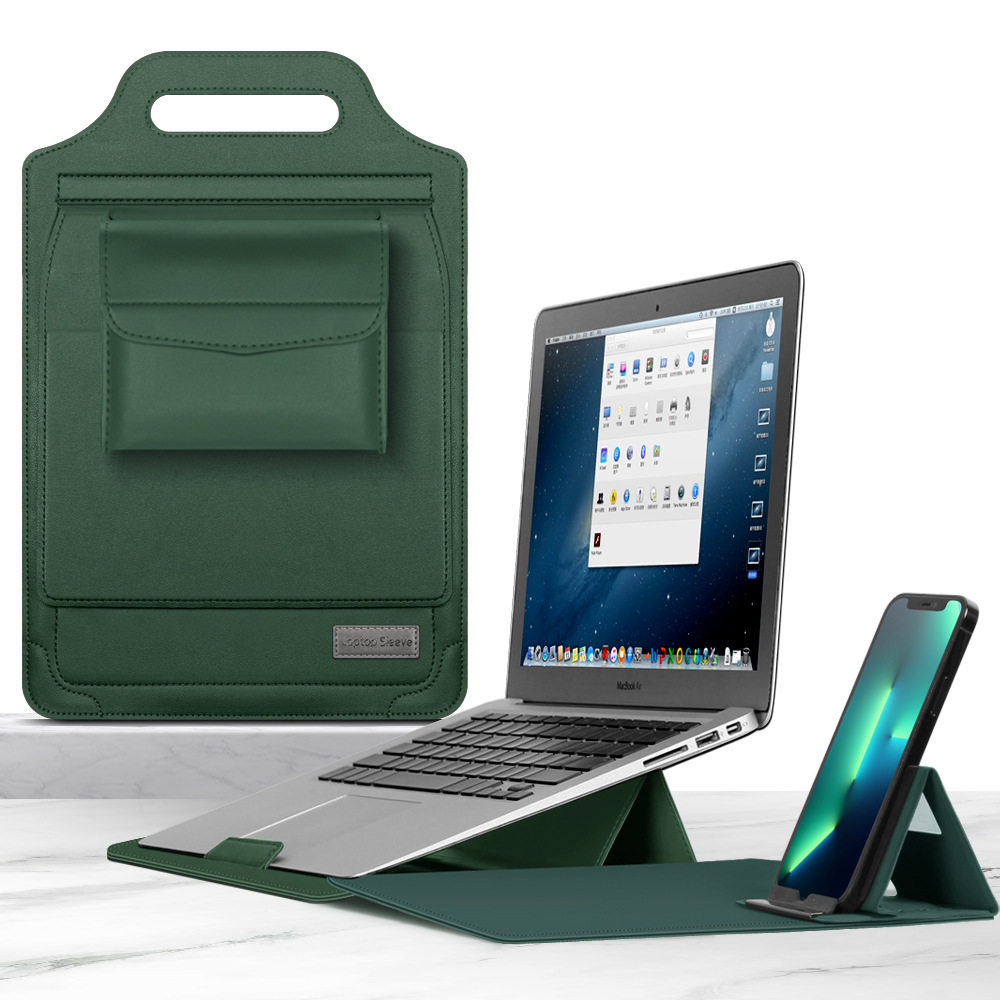 跨境笔记本电脑包手提支架内胆包macbookair13寸苹果电脑保护套