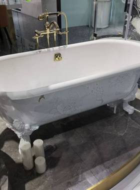 科勒K-99158/99159/99160T 歌莱独立式铸铁浴缸