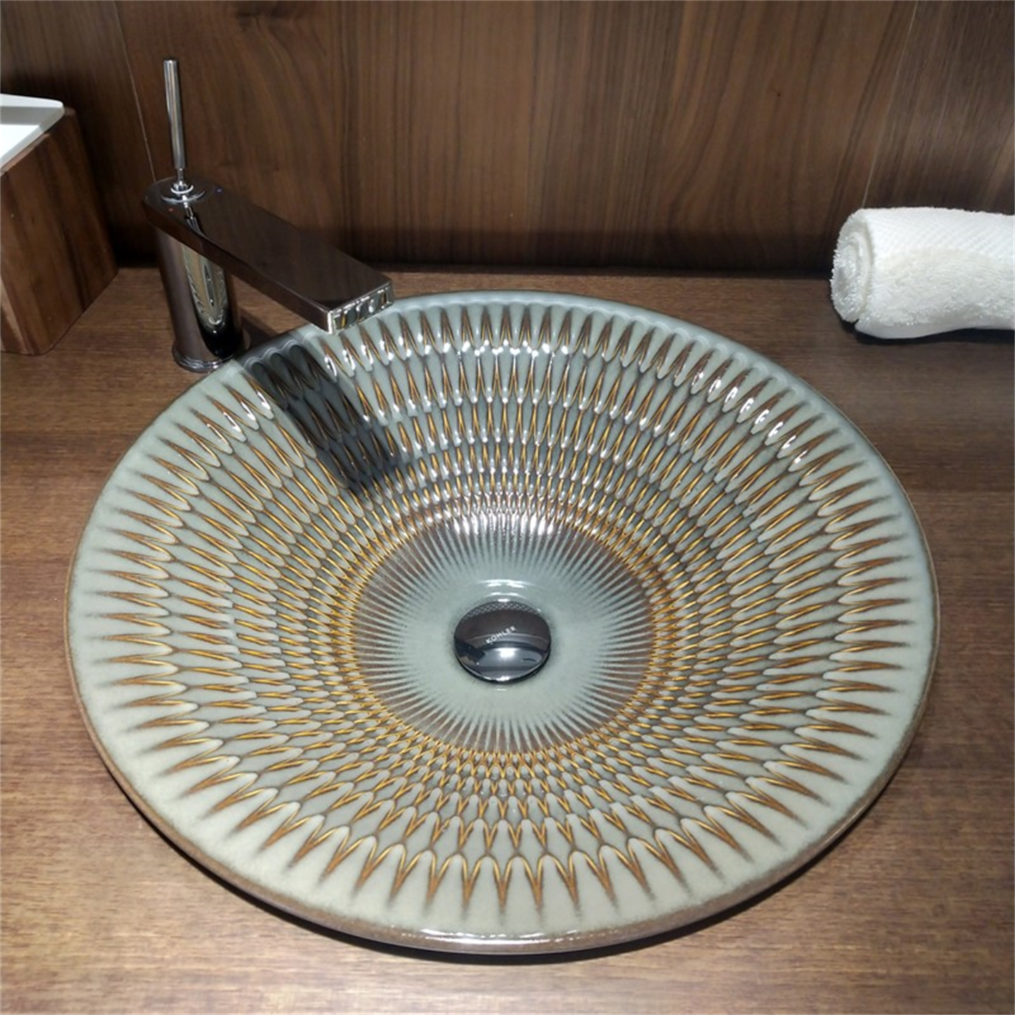 科勒德灵水漫式艺术台盆