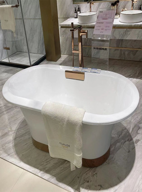科勒 K-20379/23074/20610拂乐1.5/1.7米独立铸铁浴缸