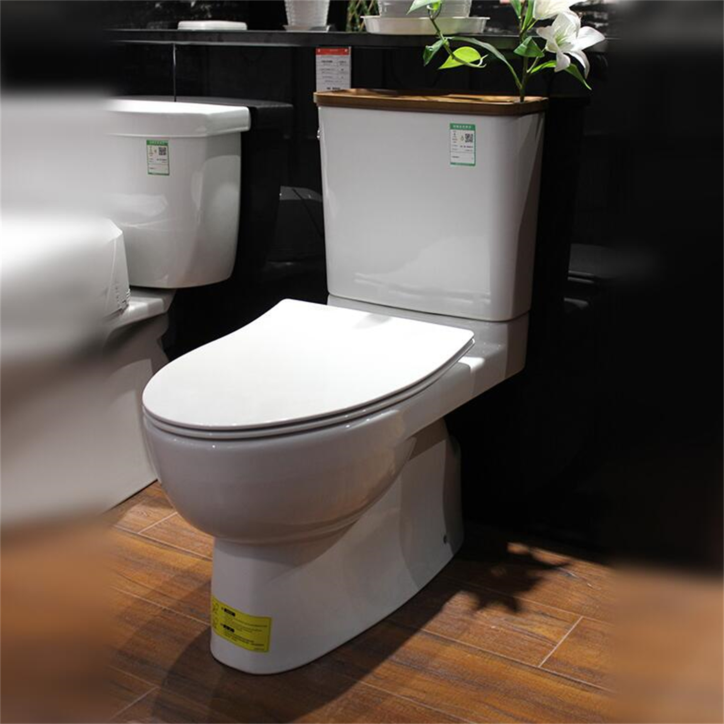 科勒五级旋风陶瓷瑞琦分体座便器