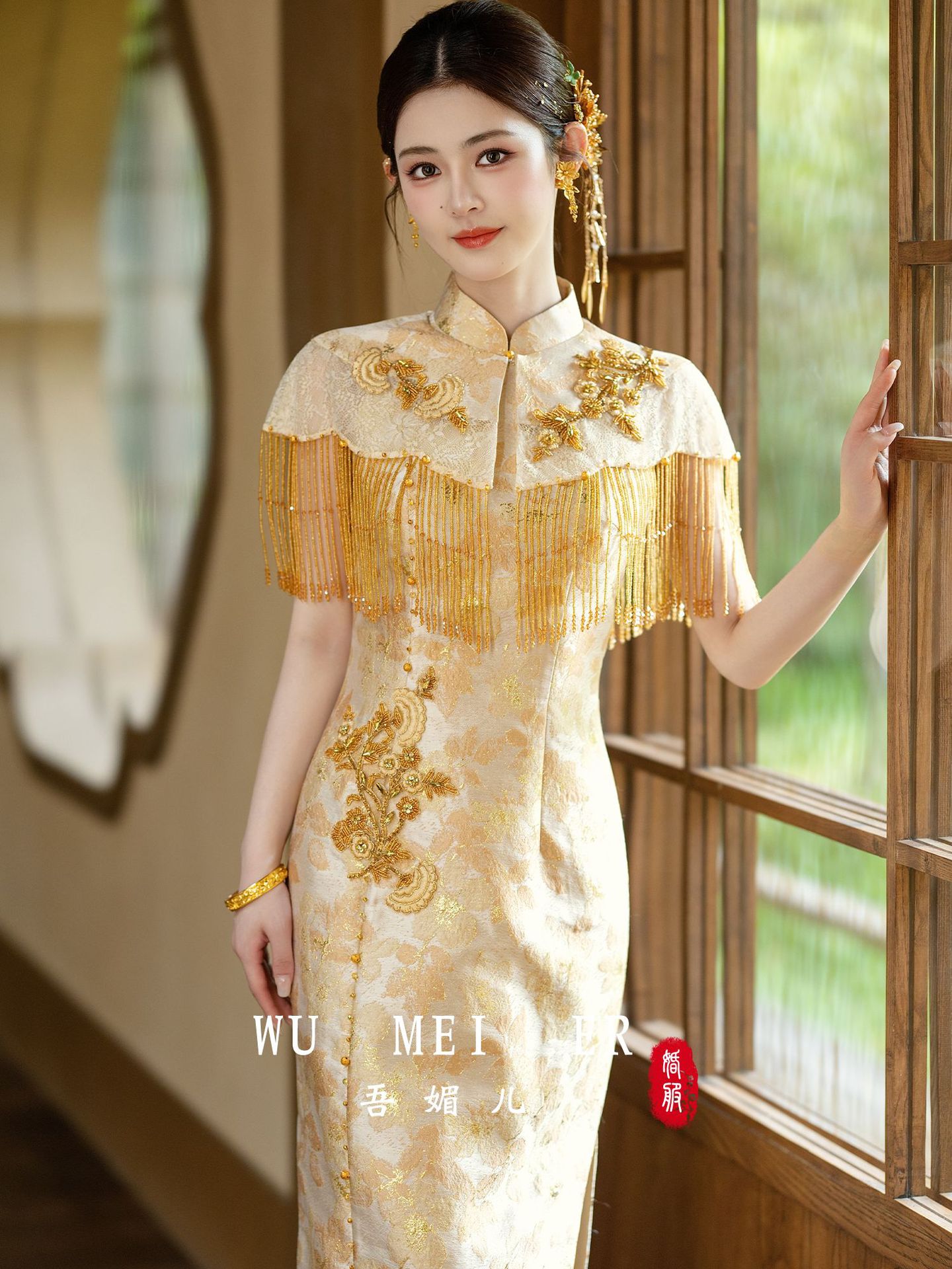 2026新款法式复古气质新中式旗袍新娘敬酒服高端轻奢小众订婚礼服