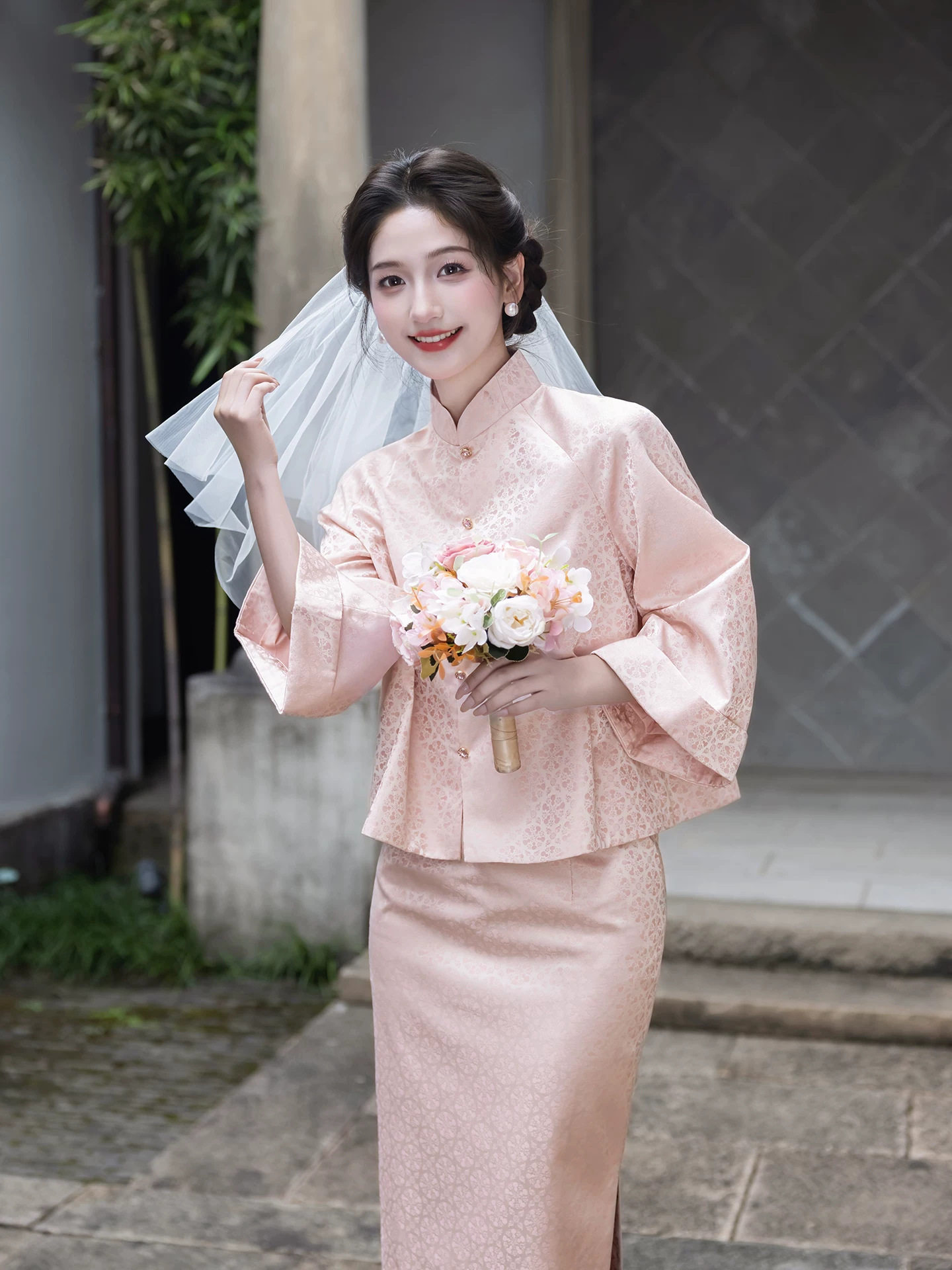 2026新款新中式国风高端气质宴会敬酒服改良新娘结婚订婚礼服套装