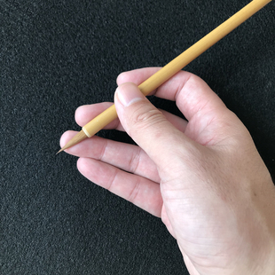 【荣庆书法】古法辽尾纯狼毫小楷 出锋2.0口径约0.55