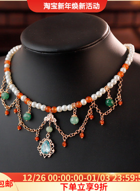 古风项链珍珠新中式配饰