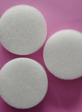 1厘米厚海绵10毫米厚海绵薄片垫减震透气白色聚氨酯发泡圆形燕窝