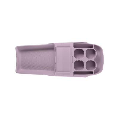 适用24款乐道L60中控下层储物盒眼镜收纳盒置物箱汽车用品改装配