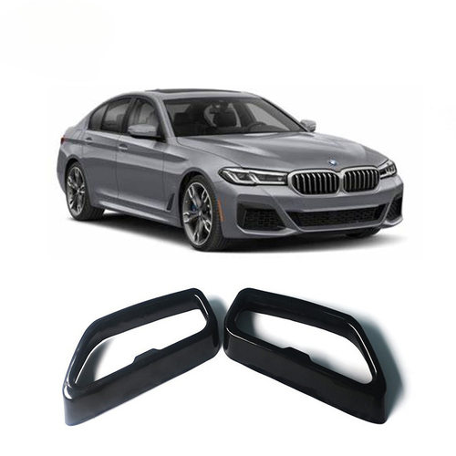 适用于宝马3系5系7系X3X5尾喉装饰框金属尾喉改装黑武士改装