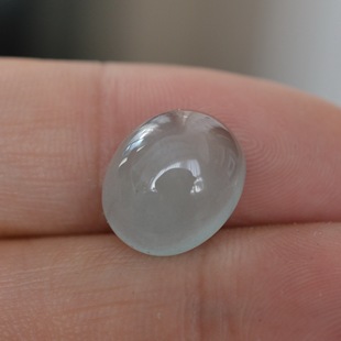 天然无任何优化处理海蓝宝石裸石蛋面戒面8.55克拉11.7*14mm包邮