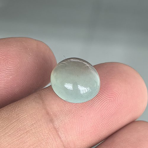 天然素面海蓝宝石裸石蛋面戒面