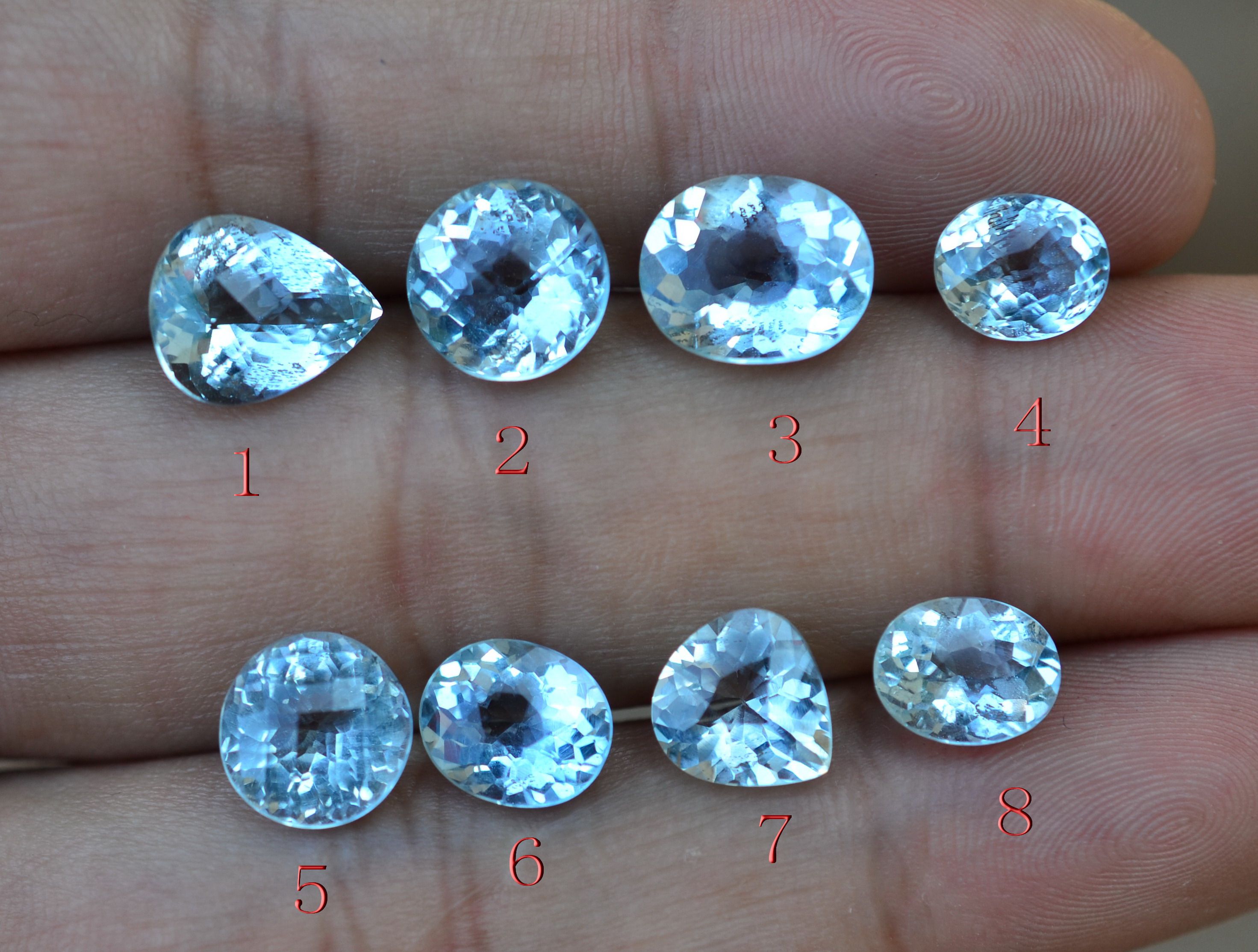 纯天然大颗粒海蓝宝裸石彩宝戒面净度好天空蓝公主方包邮送证书,珠宝/钻石/翡翠,其他,淘宝优惠券,粉丝福利购,淘宝优惠卷