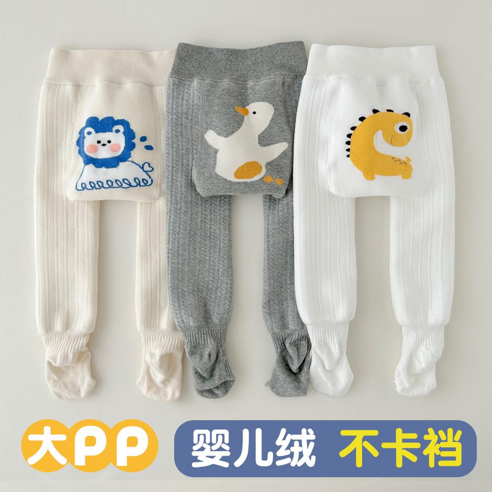 连裤袜打底裤子秋冬春高腰大PP