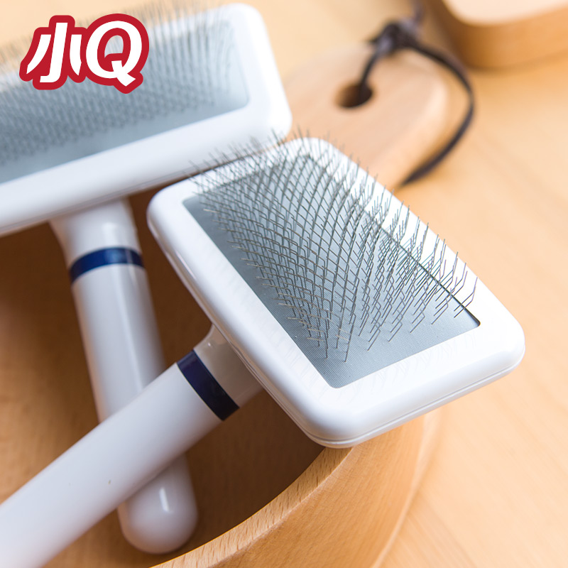 神奇爆毛小白梳狗狗针梳