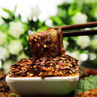 250 grams of freshly roasted chili flakes, grilled chili flakes, large pieces of meat, big meat skewers, chili flakes, slightly spicy and fragrant chili flakes thumbnail 2