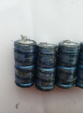 荷兰飞利浦 BC标 138系列 40V 2200UF 轴向发烧滤波电解电容