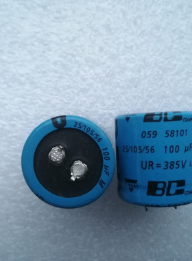 飞利浦 BC VISHA威世 385V 100UF 高压发烧电解电容