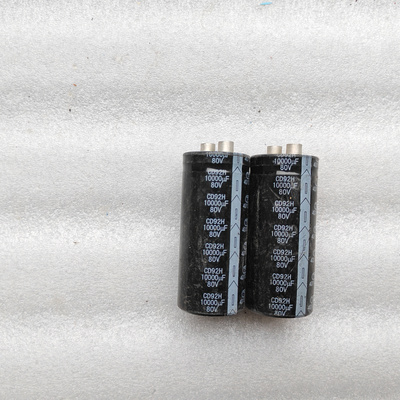 拆机 TF电容 CD92系列 80v 10000uf 螺丝脚电解电容