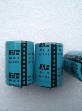 飞利浦 BC VISHA威世 450V 680UF 高压发烧电解电容