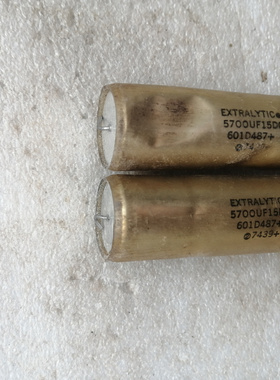 美国红头思碧SPRAGUE EXTRALYTIC 601D系列 15v 5700uf 轴向电容