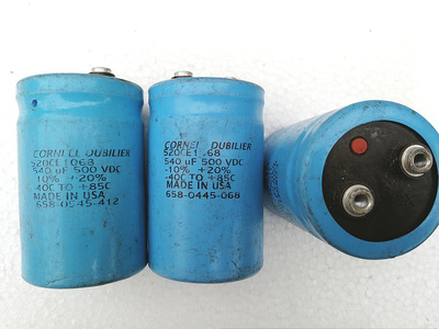 CDE 美国大D CORNELL DUBILIER 500v 540uf 螺丝脚高压发烧电容