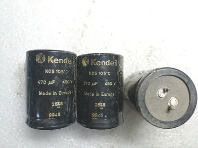 意大利 肯德 Kendeil 金字 450V 470uF 胆机高压发烧滤波电容