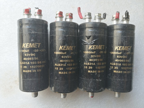 英国 BHC KEMET标 ALS31A系列  63v 10000uf 螺丝脚发烧滤波电容
