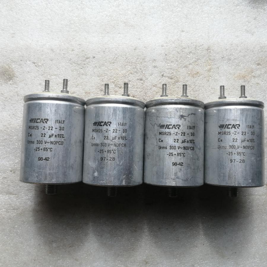 意大利icar msr系列 300v 300vac 22uf 高压油浸无极耦合电容