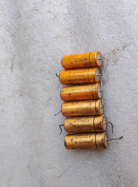 拆机 早期西德产ROE EB系列 40v 470uf 金装发烧音频电解电容