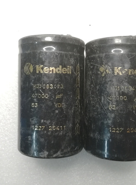 意大利肯德 Kendei K01系列 63V 47000UF 螺丝脚发烧滤波电容
