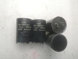美国大D CDE 1000v 10uf 发烧胆机滤波 退偶 耦合无极薄膜电容