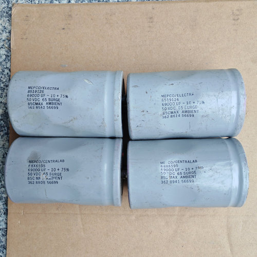 美国灰皮麦景图MEPCO 50v 69000uf 螺丝脚电容