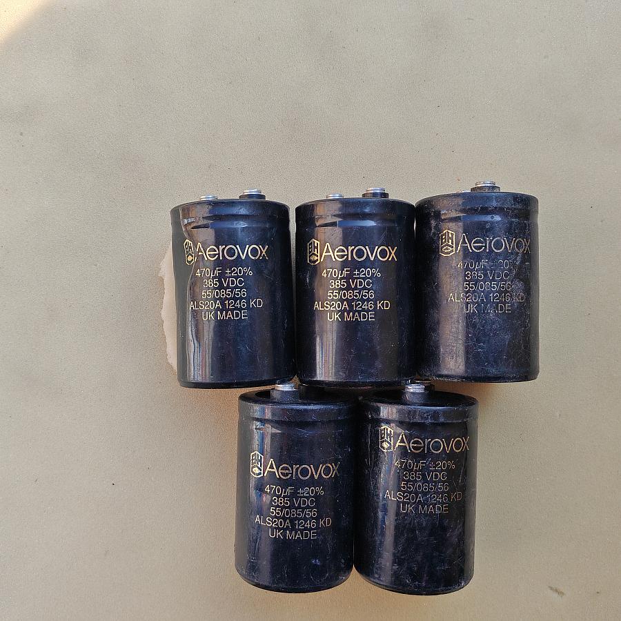 英国BHC 金字电容 ALS20A系列 385V 代400V 470UF 螺丝脚高压电容