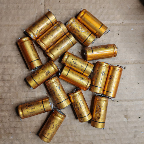 德国金色ROE IEC384-4系列 25v 4700uf 金装轴向发烧电解电容