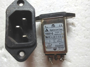 拆机台湾 High&Low 力征 电源滤波器 滤波插座 250V 15A